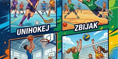 Powiększ grafikę: Plakat projektu Liga Sportowa sp 67